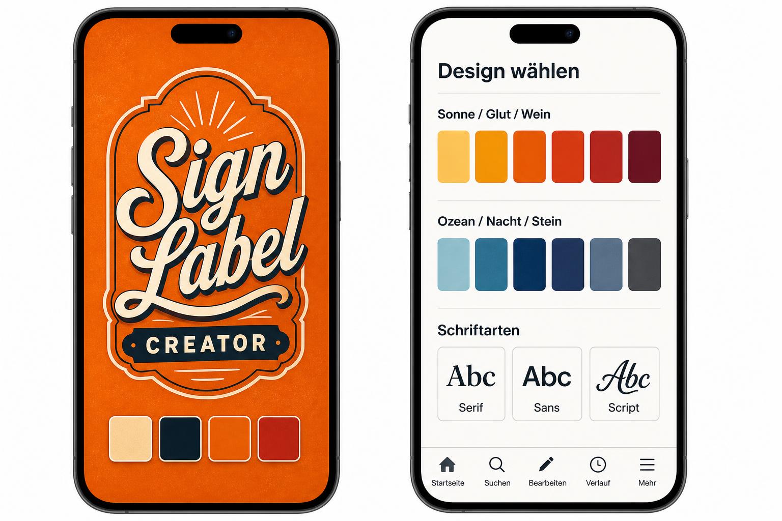 Schilder & Label Creator — Schilder Creator